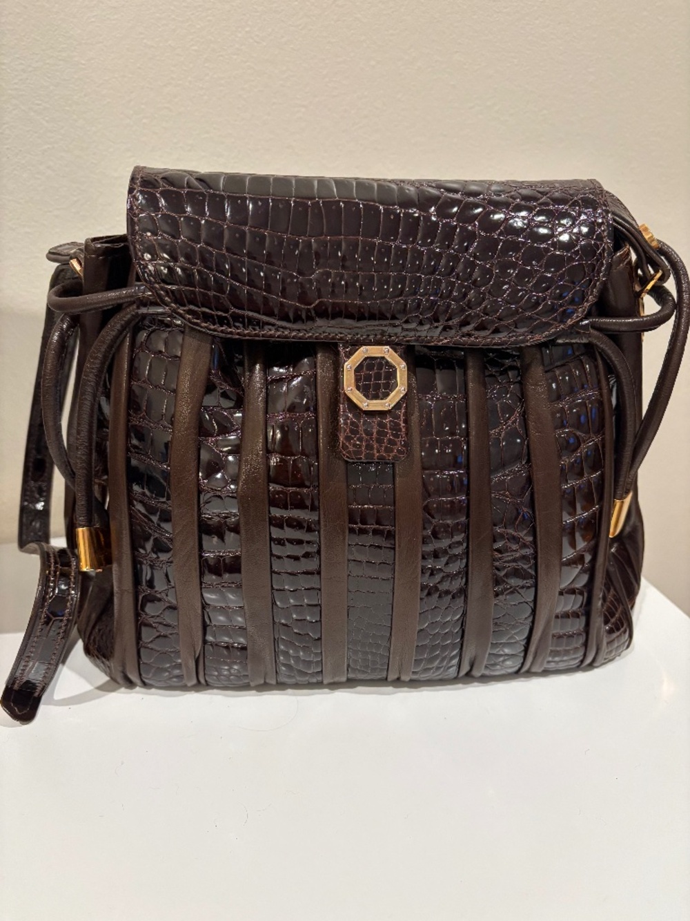 Dior, Vintage, Crocodile handbag